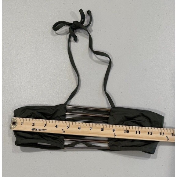 Revolve Bikini Set Womens Top XS & Bottom SM Strappy Travel Vacation Beach Pool - Picture 6 of 7